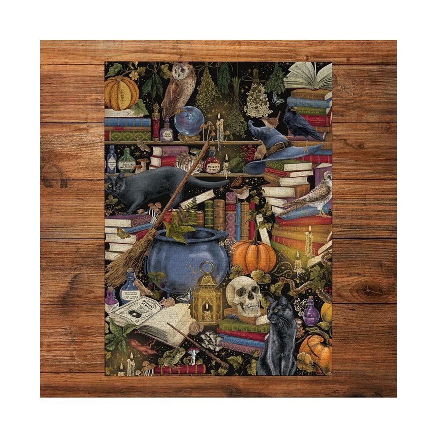Puzzle Gibsons Witchcraft 1000 pièces – Magie et mystère à assembler