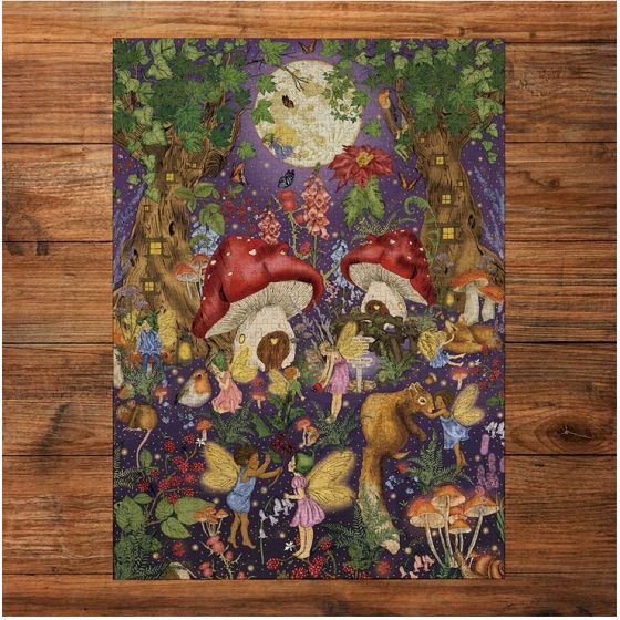 Puzzle Fairytale 1000 pièces – Monde féerique et créatures enchantées
