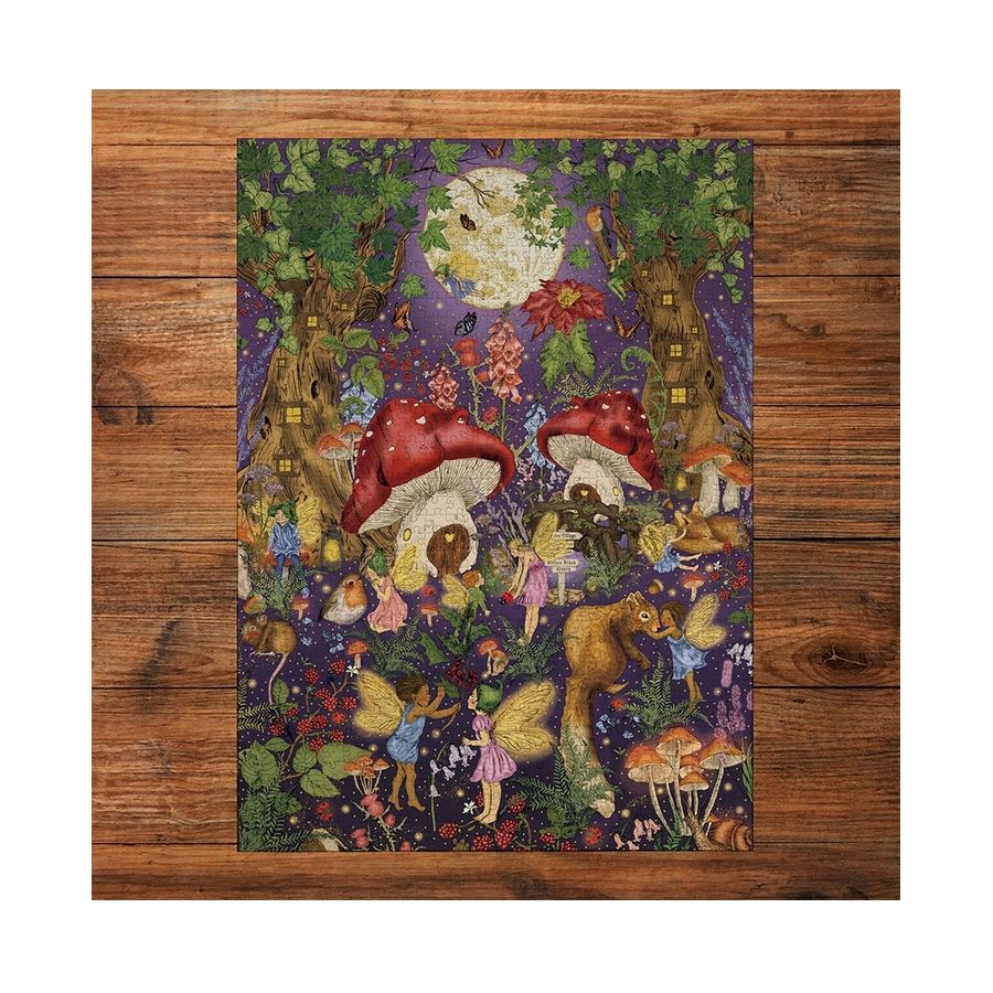 Puzzle Fairytale 1000 pièces – Monde féerique et créatures enchantées