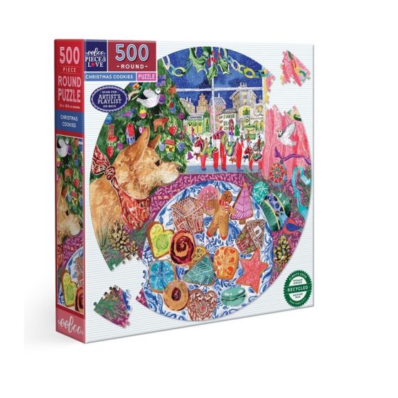 Puzzle Christmas Cookies 500 pièces – Ambiance festive et douceurs de Noël
