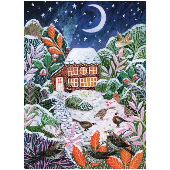 Puzzle Gibsons Frosty Fauna – Coffret 3 puzzles de 500 pièces illustrés par Lee Foster Wilson