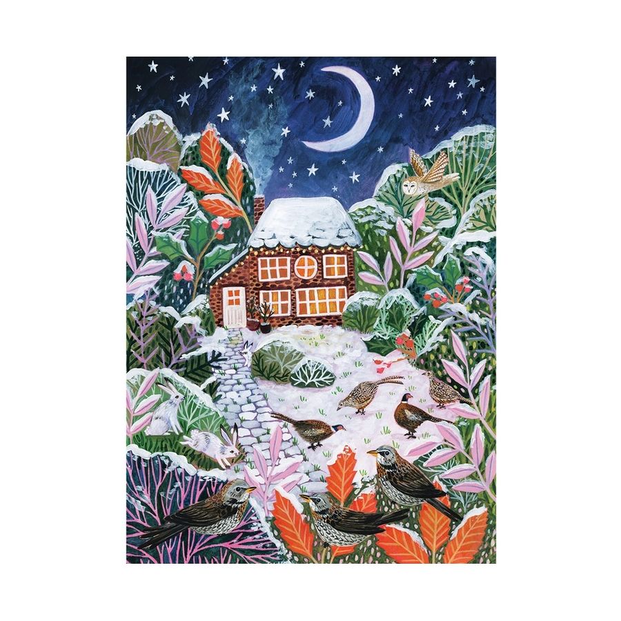 Puzzle Gibsons Frosty Fauna – Coffret 3 puzzles de 500 pièces illustrés par Lee Foster Wilson