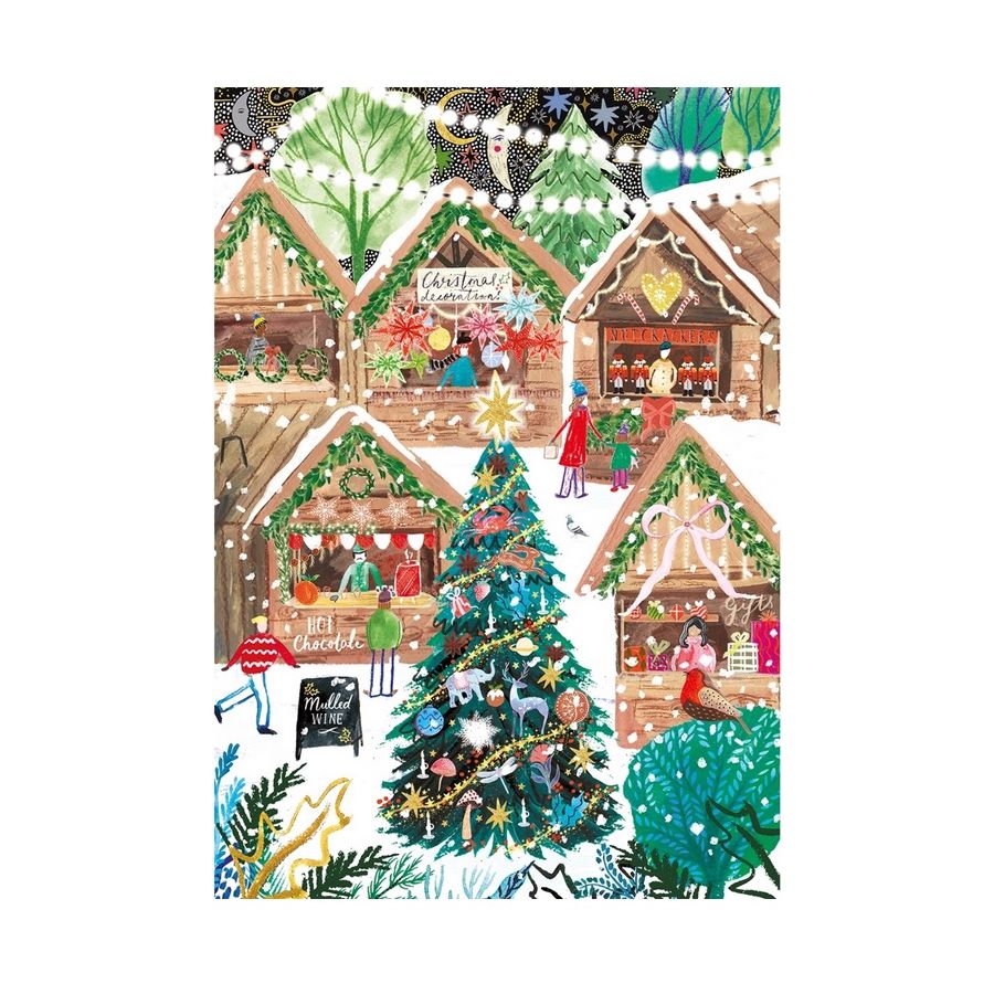 Set de 3 Puzzles 500 pièces – Christmas in London : Scènes festives londoniennes