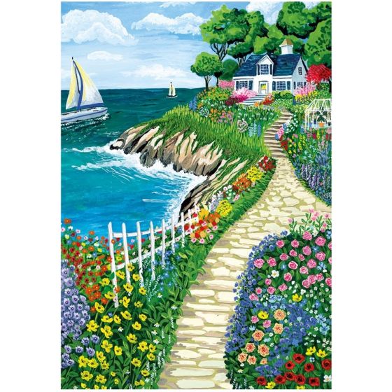 Puzzle Gibsons Call of the Coast – Coffret 3 puzzles 500 pièces paysages côtiers