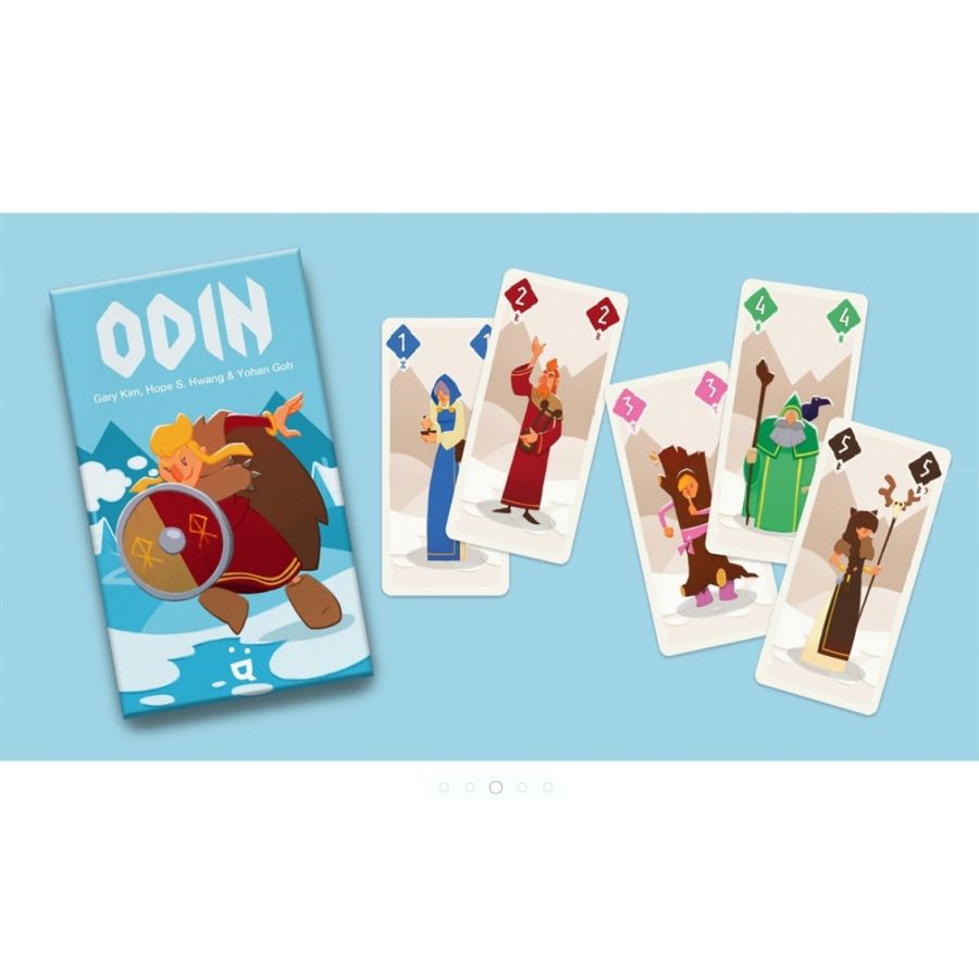 Jeu de cartes Odin – Stratégie Viking familiale dès 7 ans : As d’Or 2025