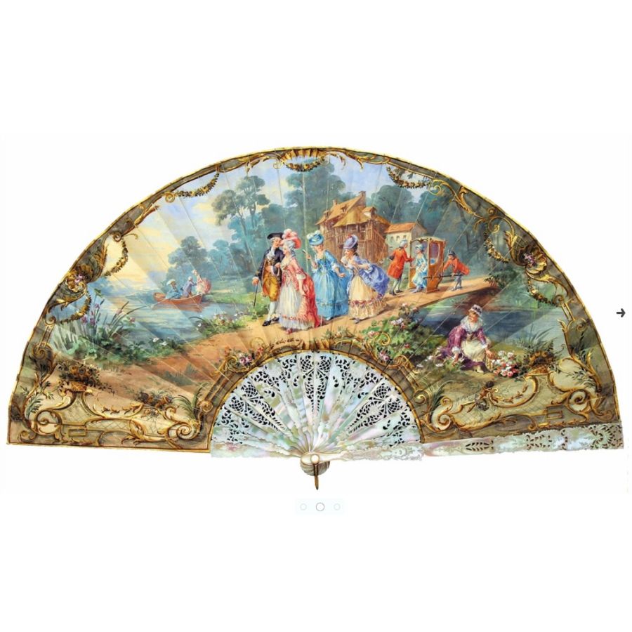 Puzzle en bois Marie-Antoinette – Éventail artistique 150 pièces fabriqué en France