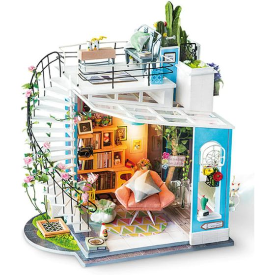 Maquette miniature DIY – Dora’s Loft Rolife – Maison en bois à assembler