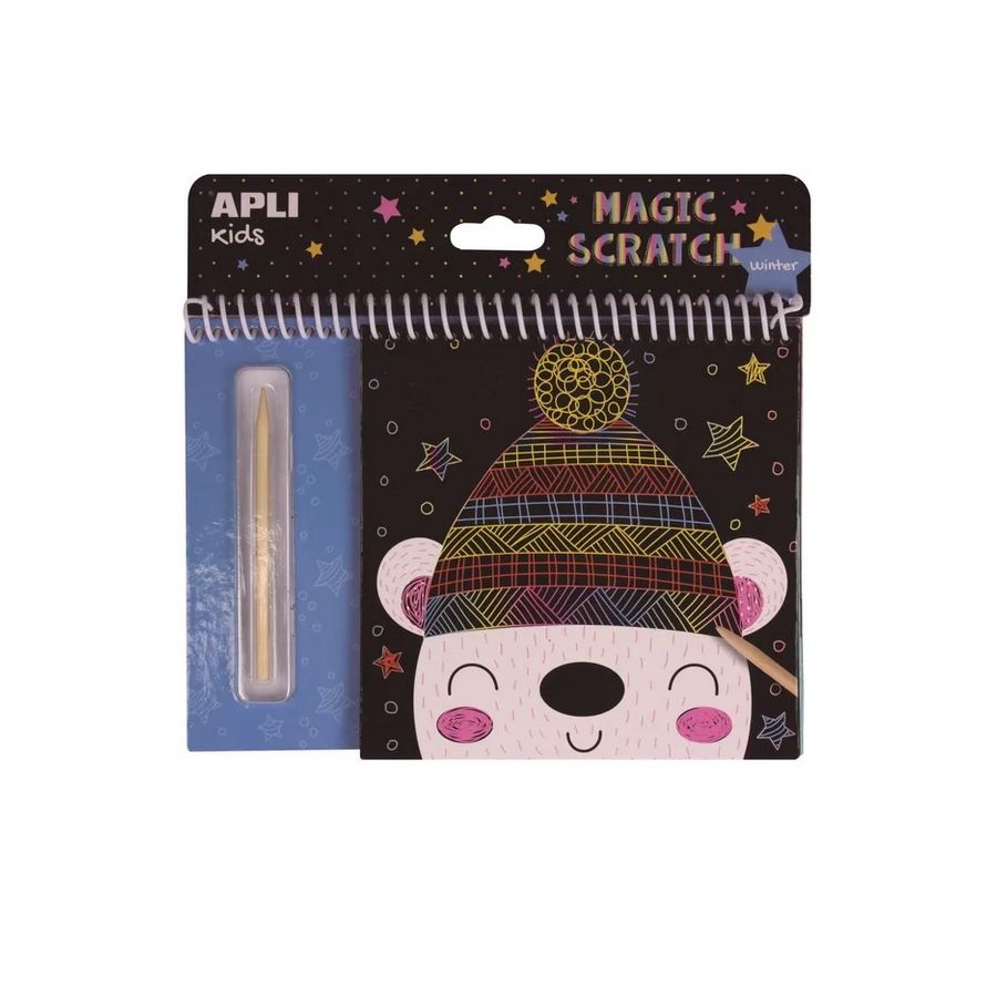 Bloc de cartes à gratter - Hiver 8F 1U APLI