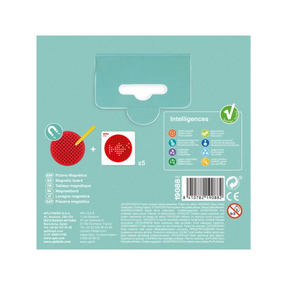 Ardoise Magnétique Mini APLI - Tableau Magnétique pour Enfants