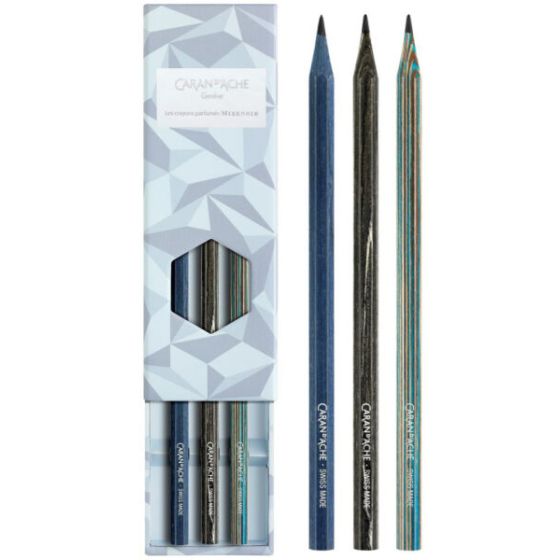 Set de crayons parfumés « Alpine Frost » – édition spéciale, HB (Caran d’Ache)