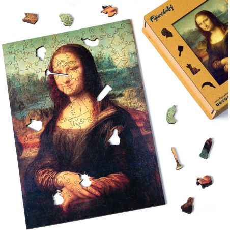 Puzzle en Bois Adulte - La Joconde 