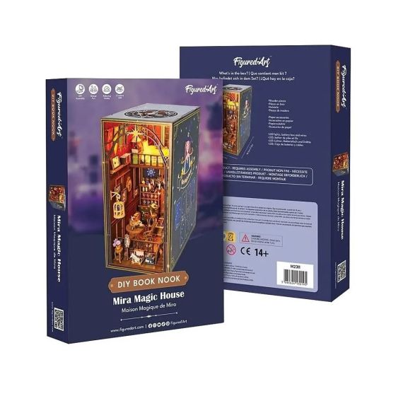 Book Nook « Maison magique de Mira » – Kit DIY avec LED