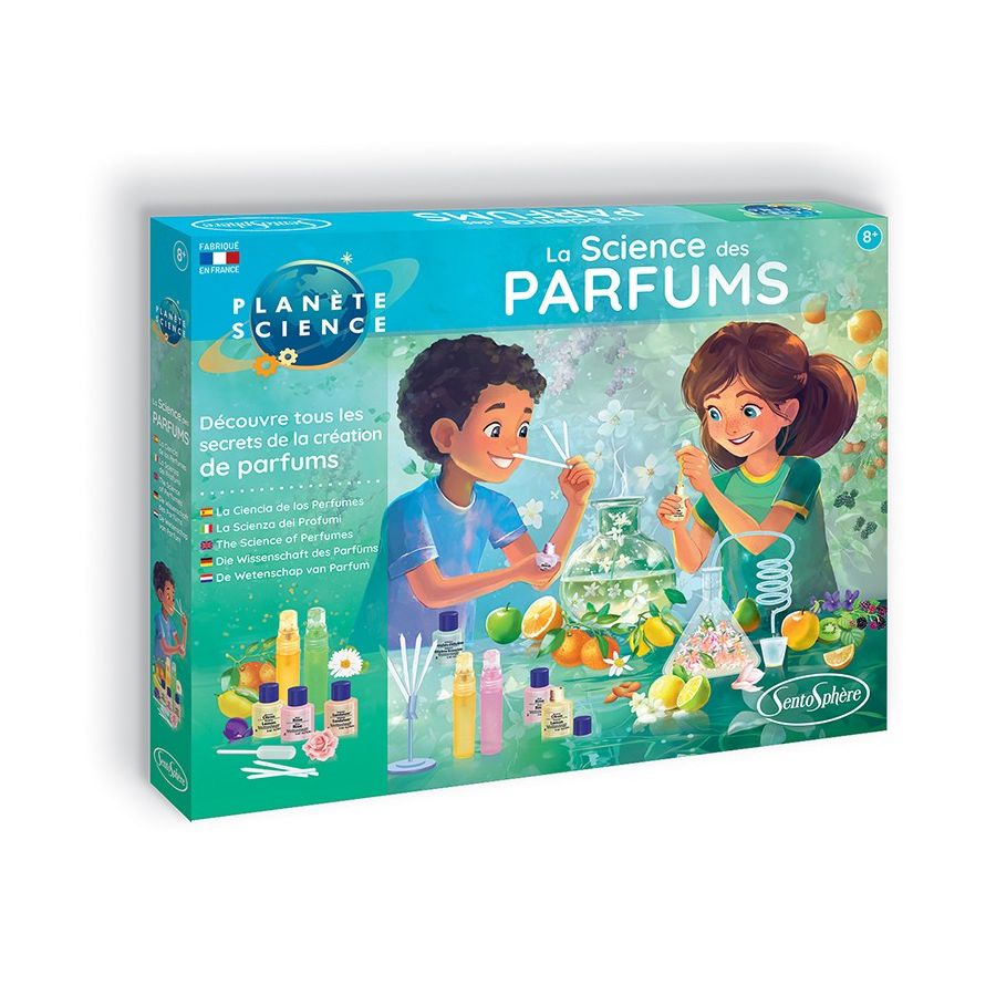 La Science des Parfums 2025 – Coffret d’initiation (9 matières premières + livret)