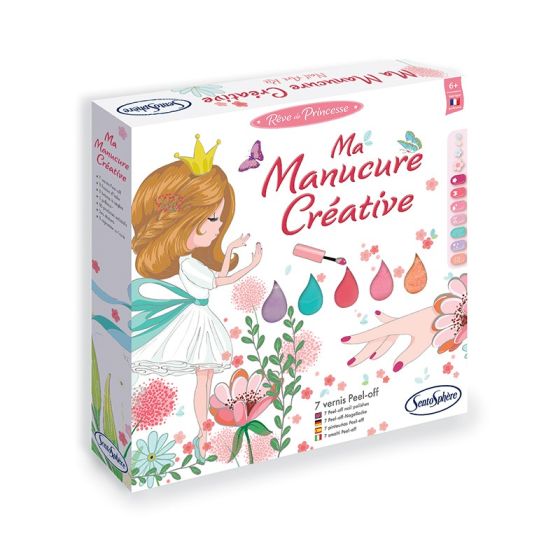 Ma Manucure Créative – Coffret nail art enfant (vernis peel-off)