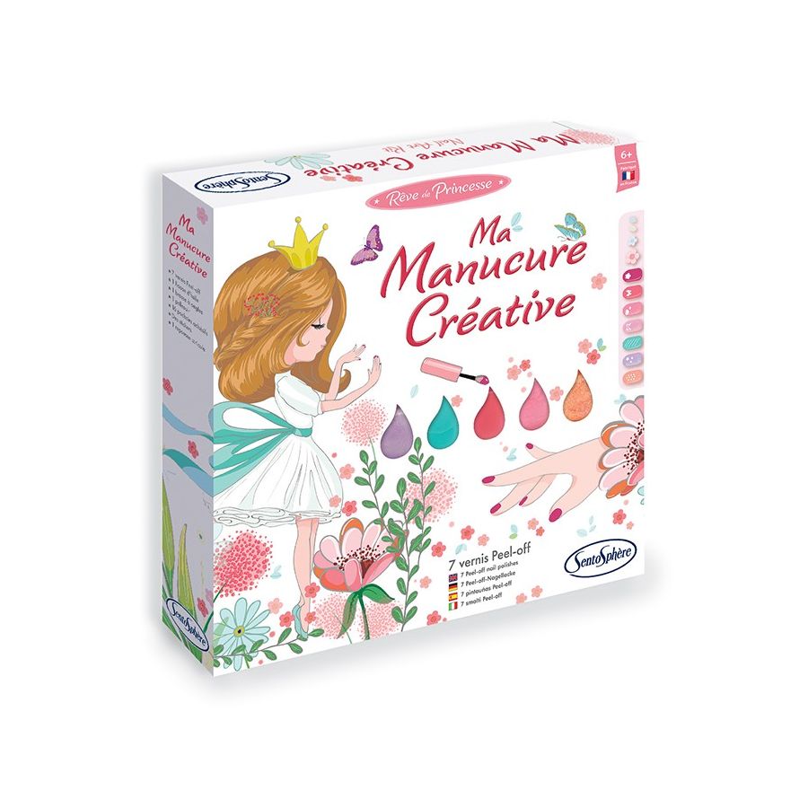 Ma Manucure Créative – Coffret nail art enfant (vernis peel-off)