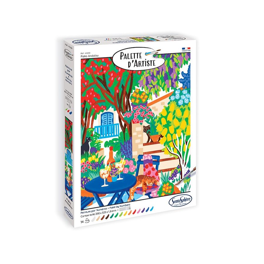 Palette d’Artiste – Peinture par Numéros Sentosphère