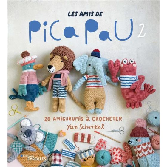 Les Amis de Pica Pau 2 – 20 Amigurumis à Crocheter