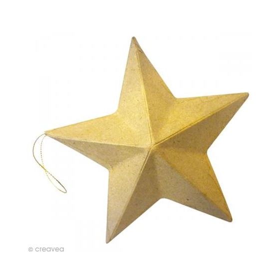 Étoile en Carton à Suspendre Ø 15 cm