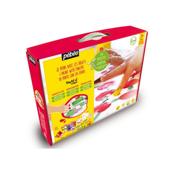Coffret Gouache aux Doigts Tactilcolor – Pébéo