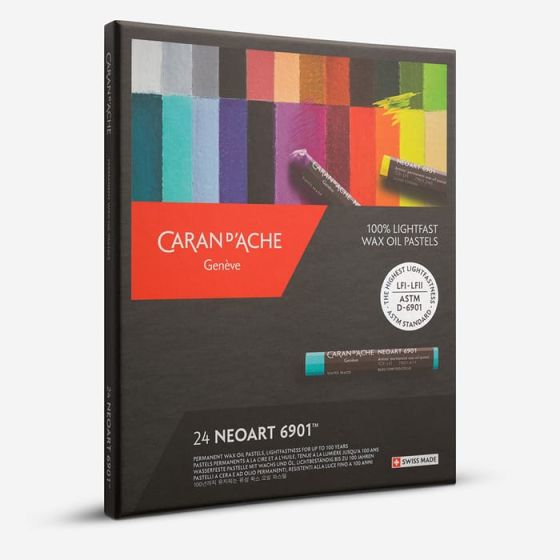 Boîte 24 Pastels NEOART 6901 – Caran d’Ache