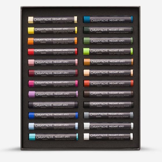 Boîte 24 Pastels NEOART 6901 – Caran d’Ache