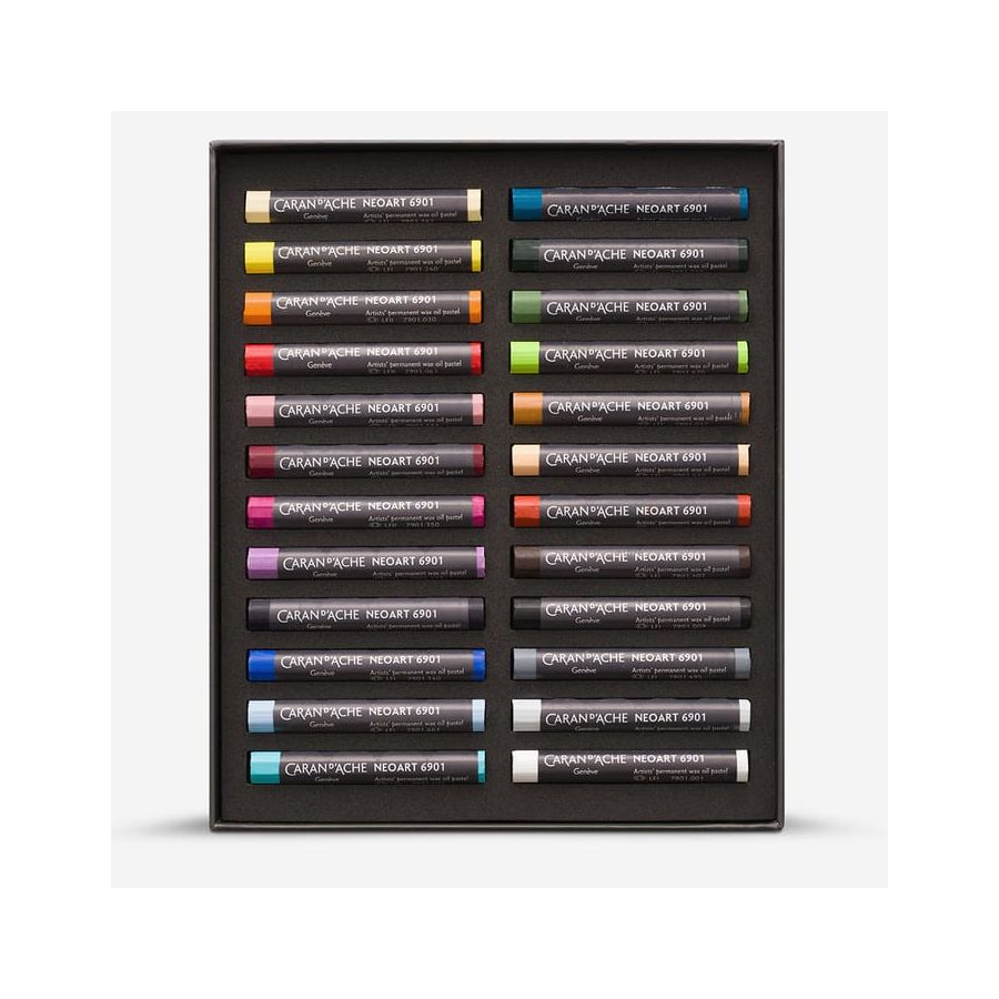 Boîte 24 Pastels NEOART 6901 – Caran d’Ache
