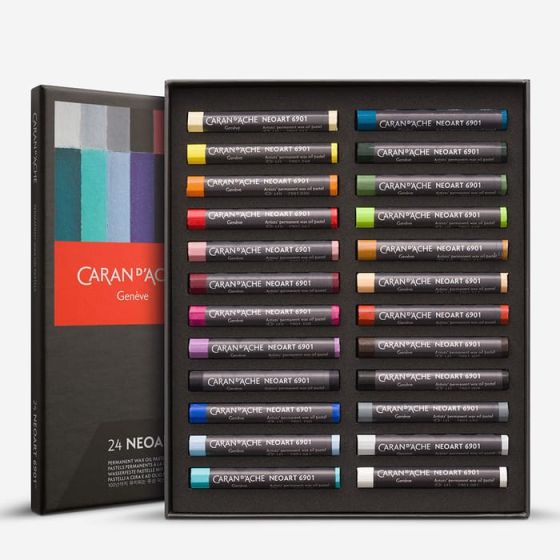 Boîte 24 Pastels NEOART 6901 – Caran d’Ache