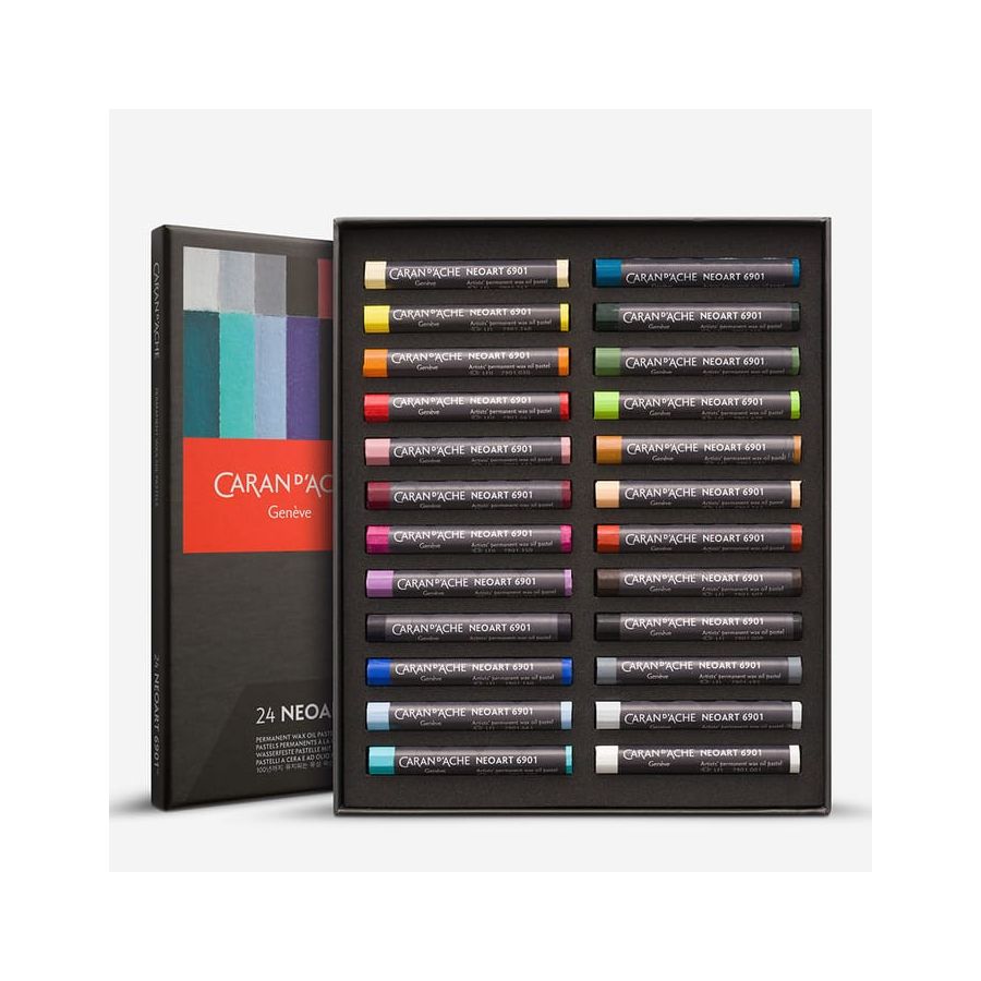 Boîte 24 Pastels NEOART 6901 – Caran d’Ache