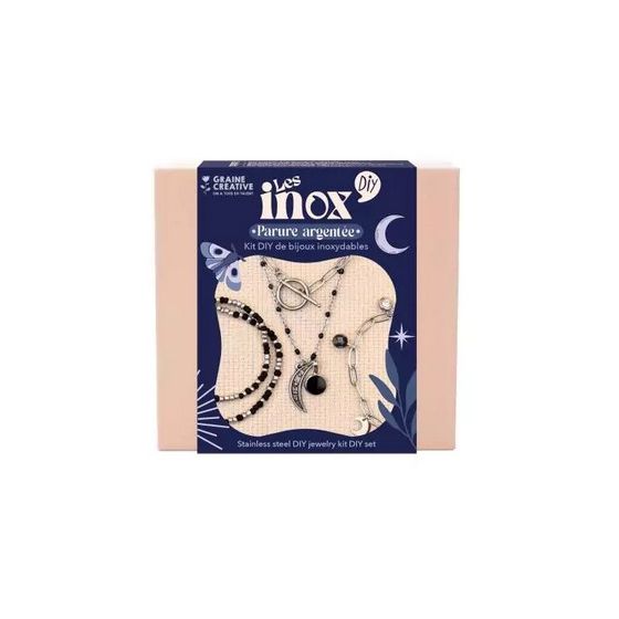 Kit INOX – Parure argentée Les Inox – Graine Créative
