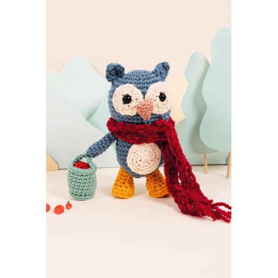 Kit amigurumi – Hibou au potager