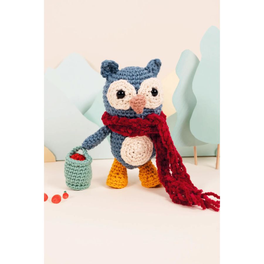 Kit amigurumi – Hibou au potager