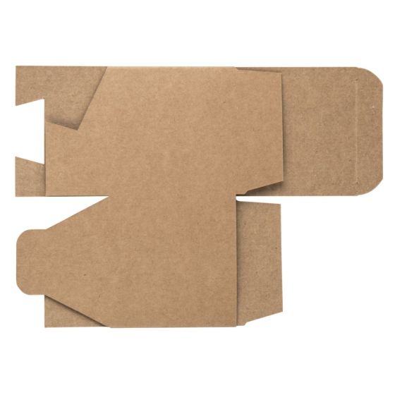 Lot de 6 boîtes à monter Rayher – Kraft 7,5 x 7,5 x 7,5 cm
