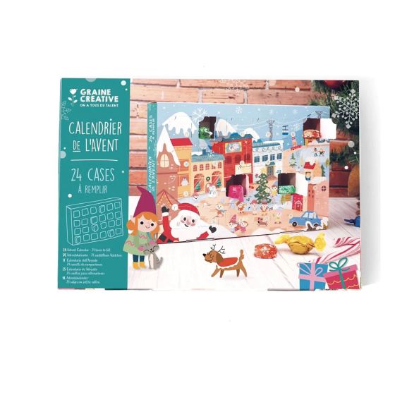 Calendrier de l'Avent à remplir – Graine Créative