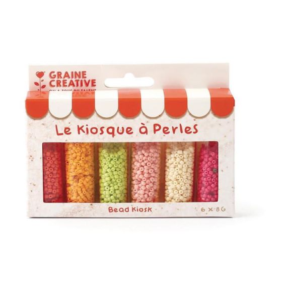 Assortiment de perles – Smoothie pour bijoux colorés et DIY
