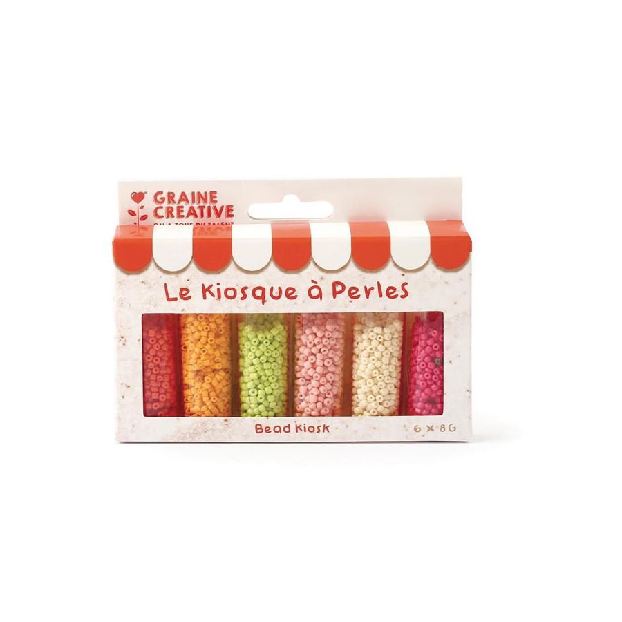 Assortiment de perles – Smoothie pour bijoux colorés et DIY