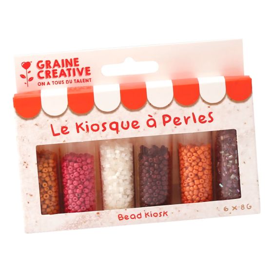 Assortiment de perles – Chai Latte pour bijoux doux et chaleureux