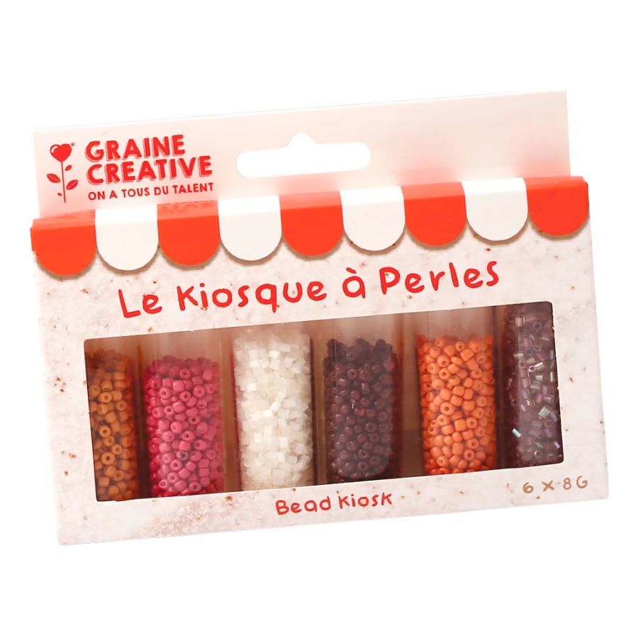 Assortiment de perles – Chai Latte pour bijoux doux et chaleureux