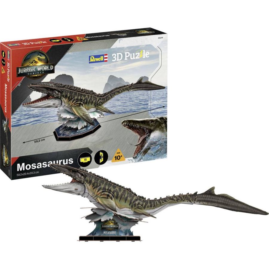 Jurassic World Rebirth – Mosasaurus Revell 3D Puzzle