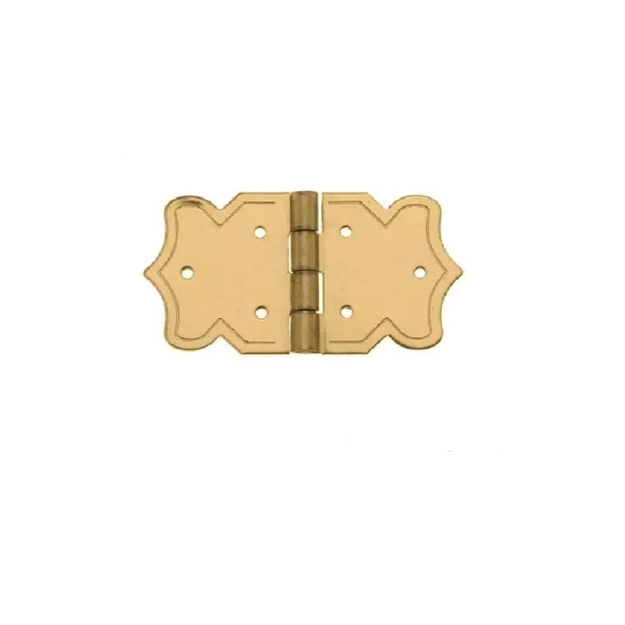 Charnière décorative 37 × 20 mm – 2 pièces