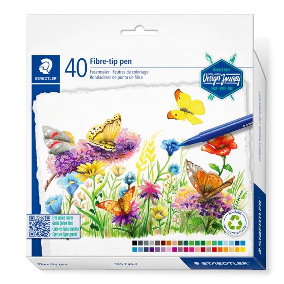 Pochette 40 feutres Triplus Color 323 – STAEDTLER