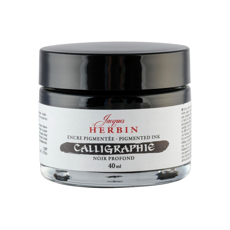 Encre de calligraphie pigmentée  - Jacques Herbin - Flacon 40ml