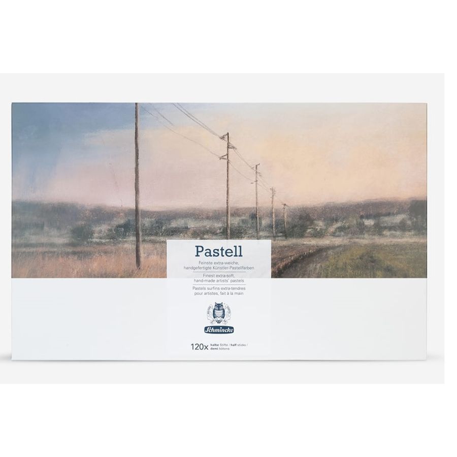 Boîte carton 120 pastels mixtes – Schmincke