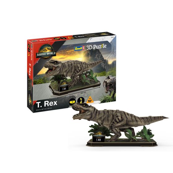 Jurassic World Rebirth – T. Rex Revell 3D Puzzle