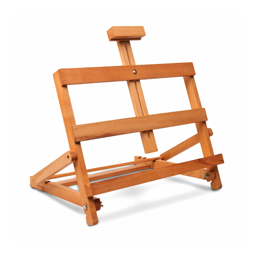 Lutrin en hêtre verni réglable