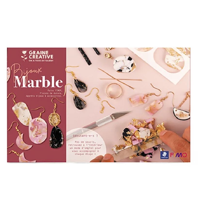 Coffret de modelage Fimo Bijoux Marble