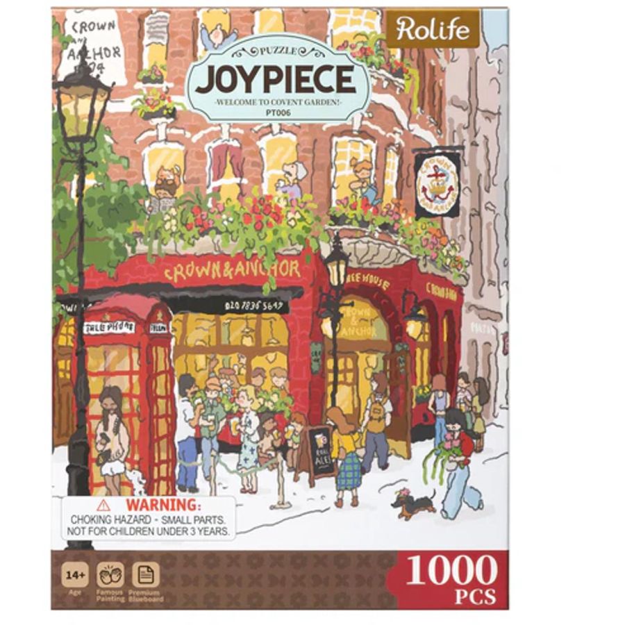 Robotime Rolife Bienvenue à Covent Garden – Puzzle 1000 pièces