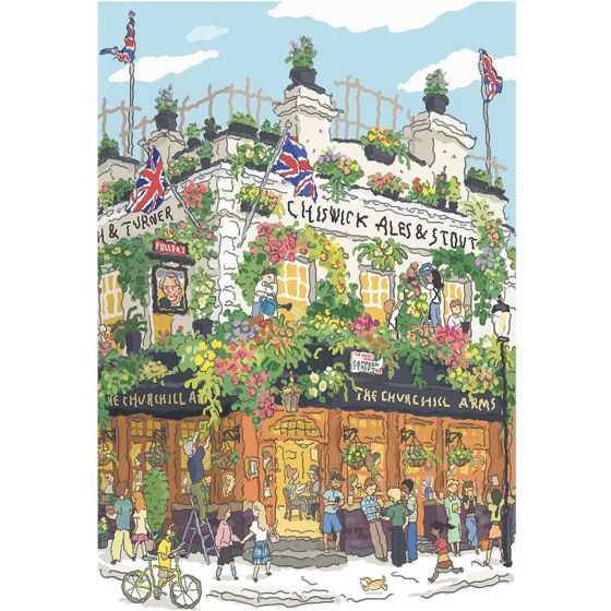 Robotime Rolife Pub à Londres – Puzzle 1000 pièces