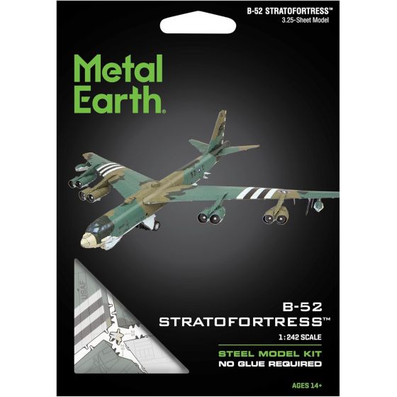 Metal Earth B-52 Stratofortress – Maquette 3D métal 20.1 x 17.8 x 4.3 cm