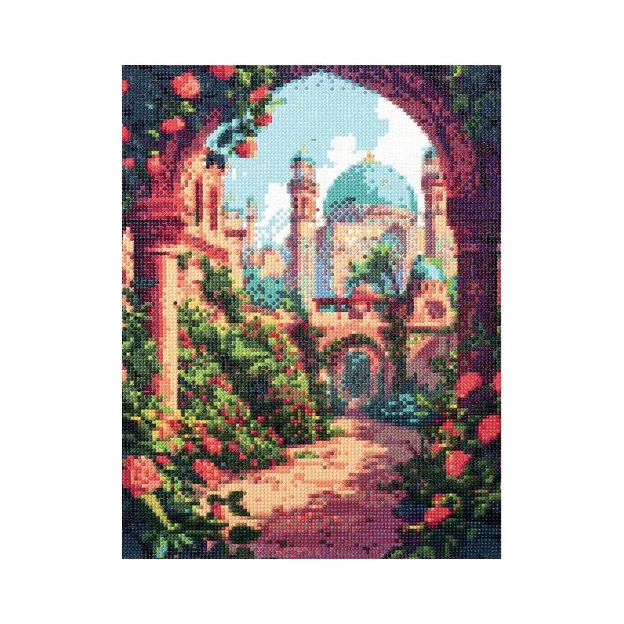 Diamond Painting Palais 30x40 cm – Kit créatif strass