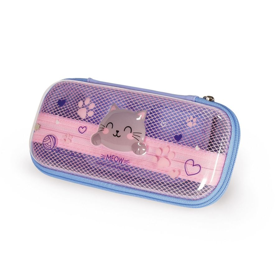 Trousse 2 compartiments Chat – Legami Wonderwow